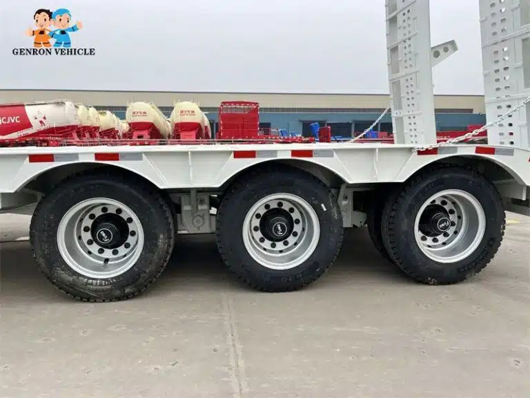 Durable Genron International Trailer Low Bed Trailer