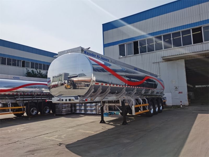 Aluminum Tanker Trailers - Fuel Tanker Trailer
