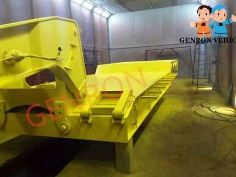 Низкорамный полуприцеп - прочный и надежный прицеп