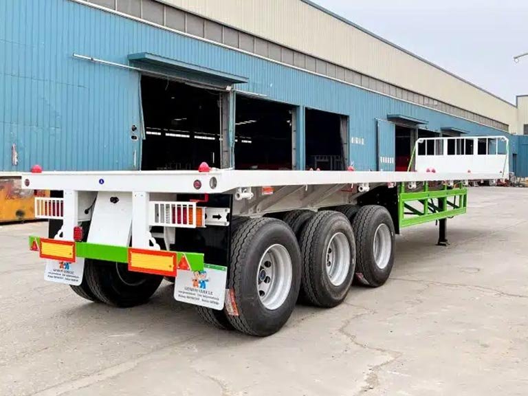 7 tipos comunes de remolques de plataforma