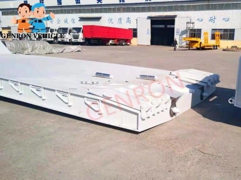 Caractéristiques du camion à col de cygne amovible