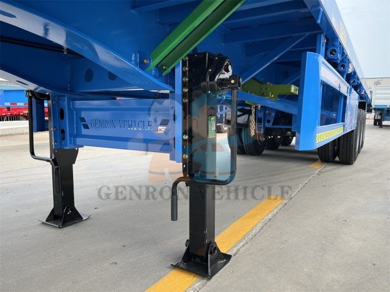 Genron 3 оси 50 тонны бортовой полуприцеп для продажи