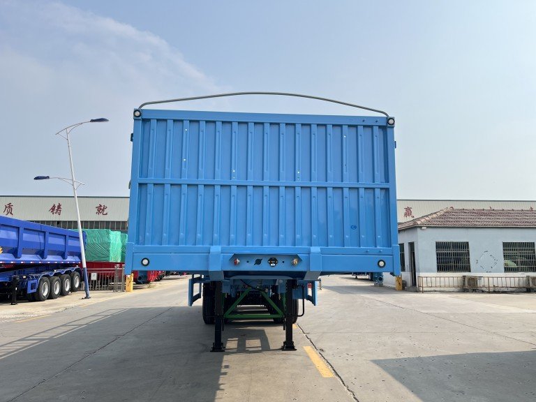 4 Axles Fence Semi Trailer (4)