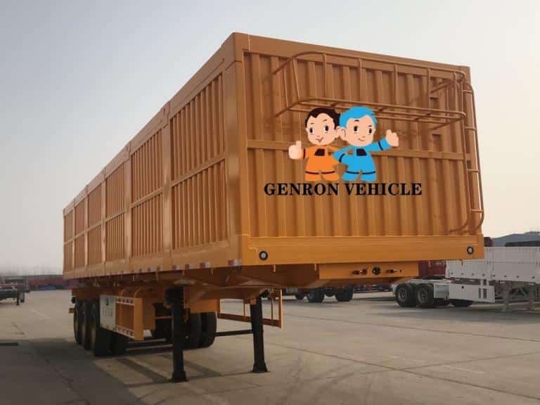 Remorques à benne basculante latérale 1