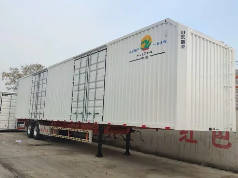 Semirremolque de caja vs. furgón seco