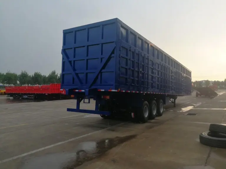 Capacidad del semirremolque de caja