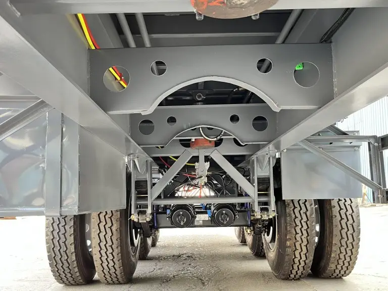 Side Tipper Trailer Body and Chassis Design