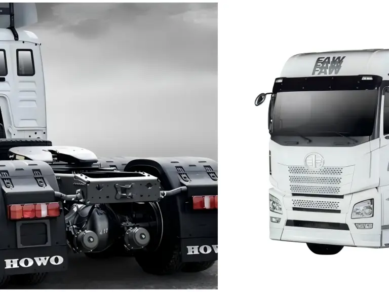 Caminhões HOWO vs FAW