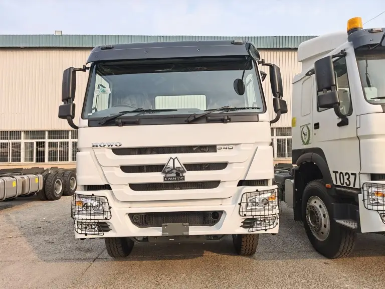 Quais são os recursos de segurança incluídos nos caminhões HOWO?