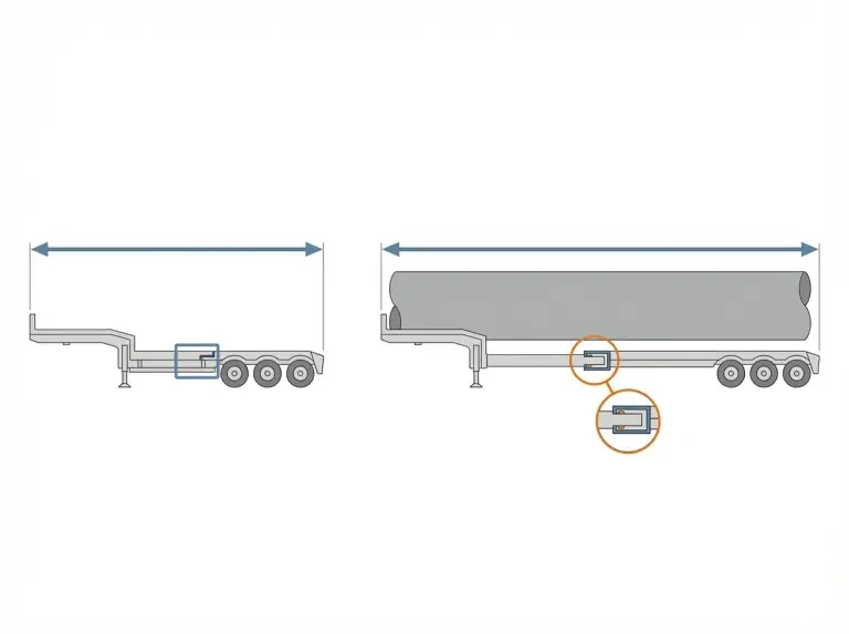 Extendable Low Bed Trailer