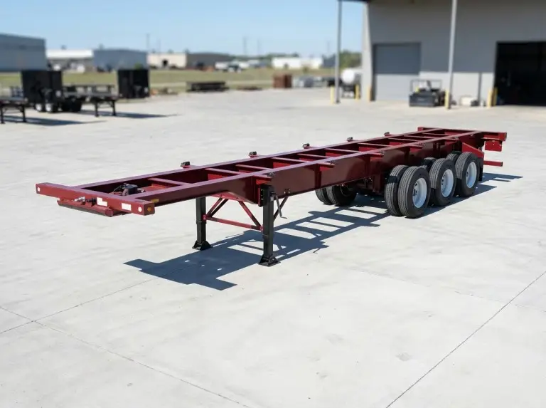 40ft skeleton trailer
