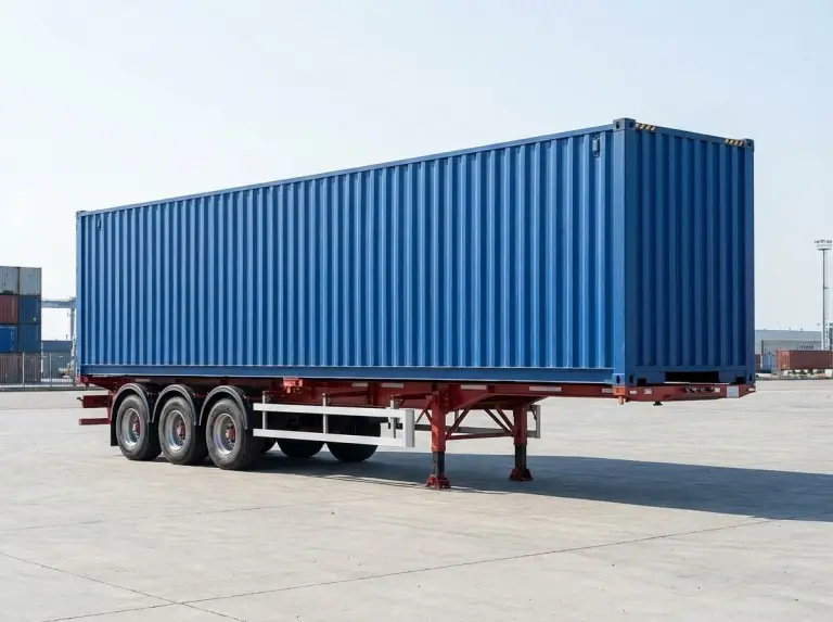 Skeleton Semi Trailer