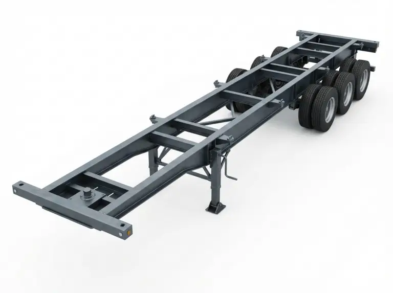 Skeleton Trailer Frame Structure